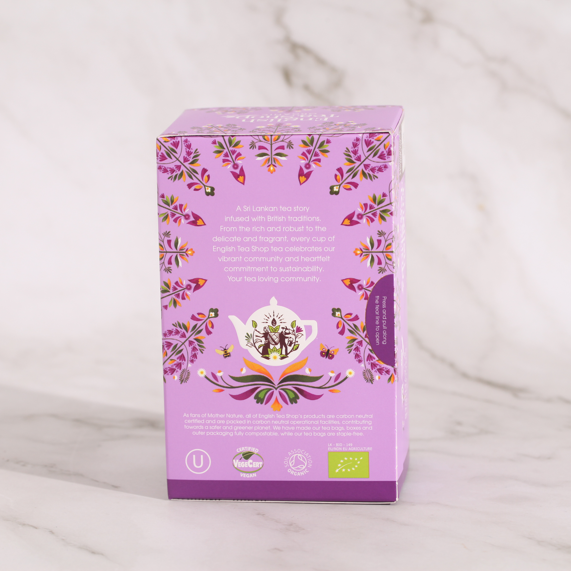 Organic Chamomile Lavender Tea - English Tea Shop